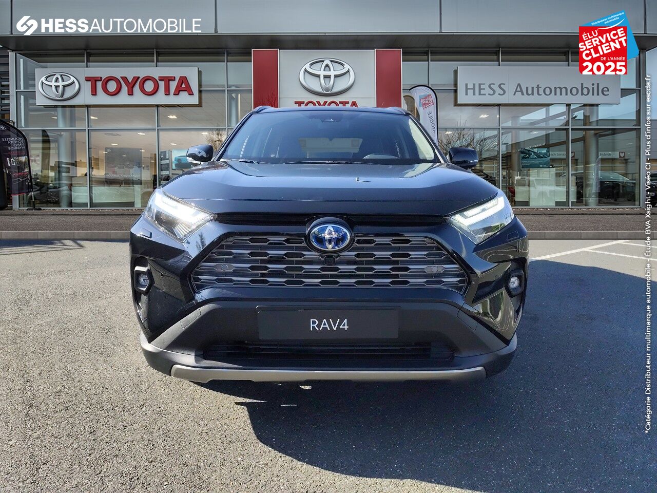 Véhicule neuf TOYOTA RAV4 2.5 HYBRIDE 218CH LOUNGE 2WD MY24 chez Toyota Forbach