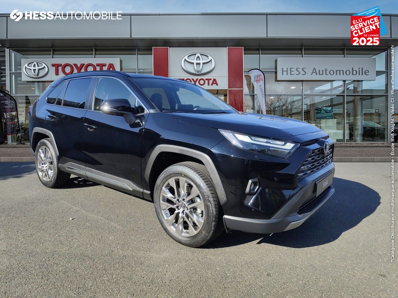 Véhicule neuf TOYOTA RAV4 2.5 HYBRIDE 218CH LOUNGE 2WD MY24 chez Toyota Forbach