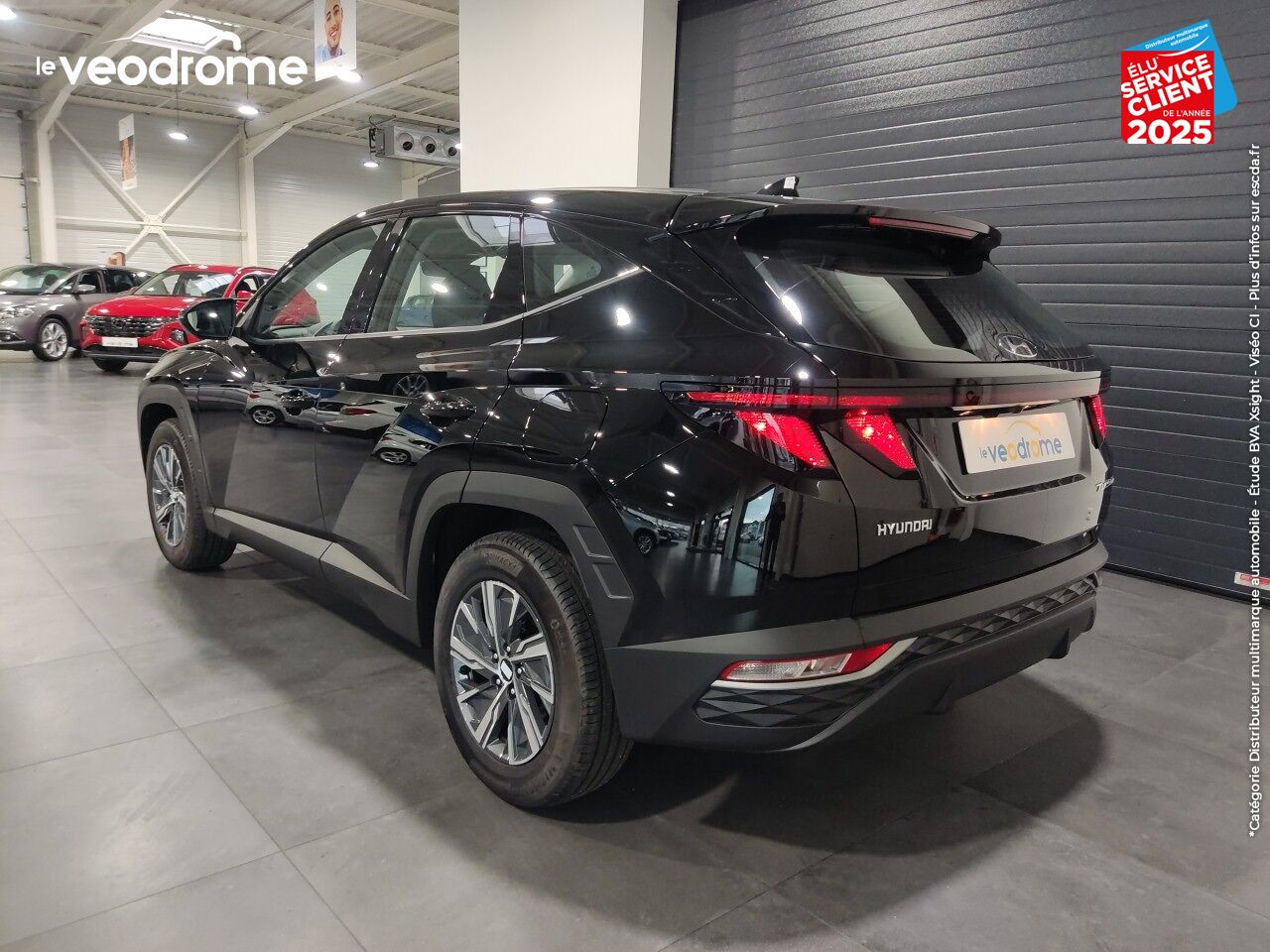 Véhicule d'occasion HYUNDAI TUCSON 1.6 T-GDI 150CH INTUITIVE IBVM6 APPLE CARPLAY/ANDROID AUTO CAMERA JA17 chez Le Veodrome