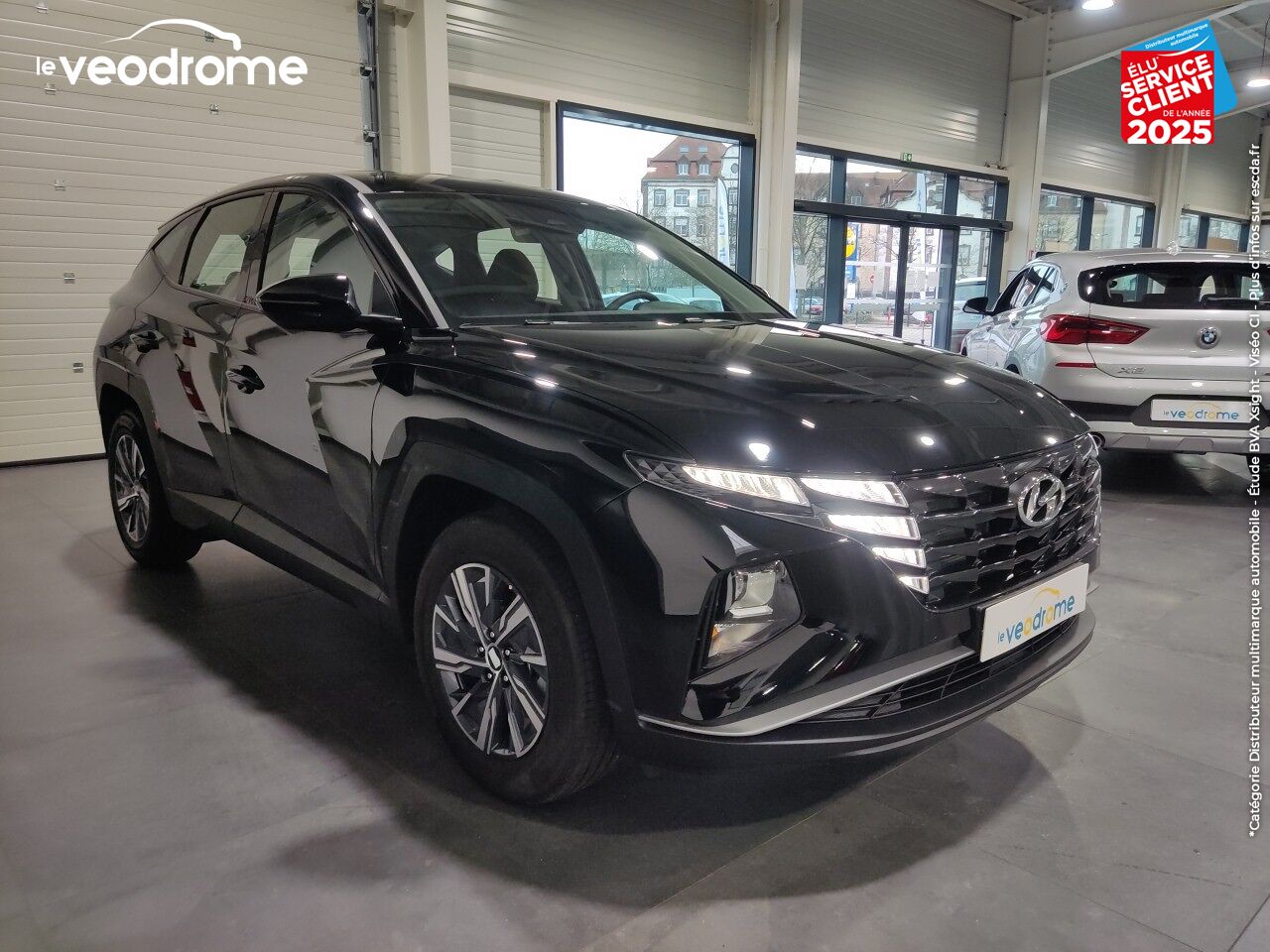 Véhicule d'occasion HYUNDAI TUCSON 1.6 T-GDI 150CH INTUITIVE IBVM6 APPLE CARPLAY/ANDROID AUTO CAMERA JA17 chez Le Veodrome
