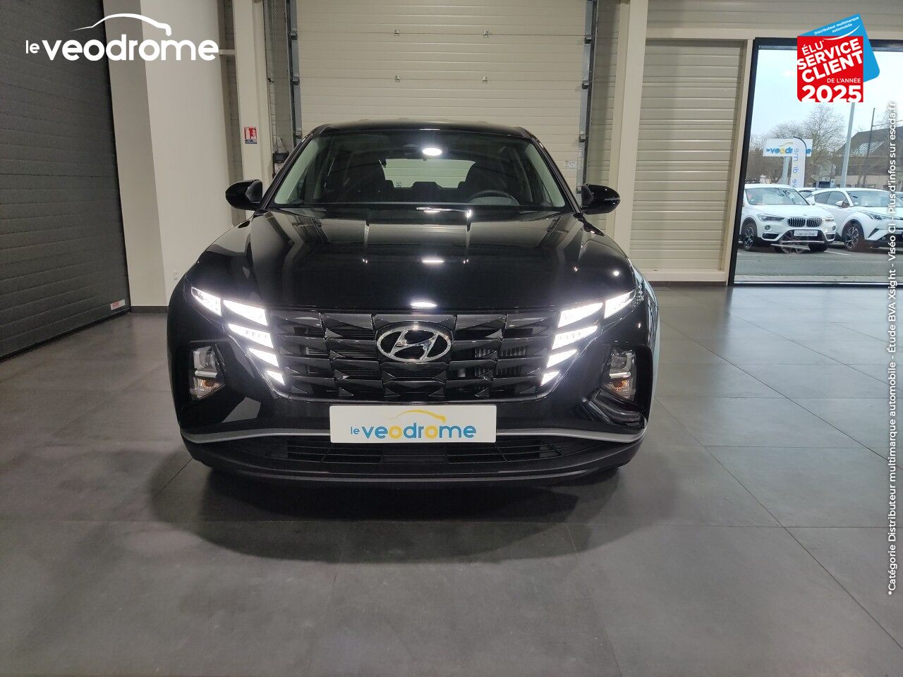 Véhicule d'occasion HYUNDAI TUCSON 1.6 T-GDI 150CH INTUITIVE IBVM6 APPLE CARPLAY/ANDROID AUTO CAMERA JA17 chez Le Veodrome