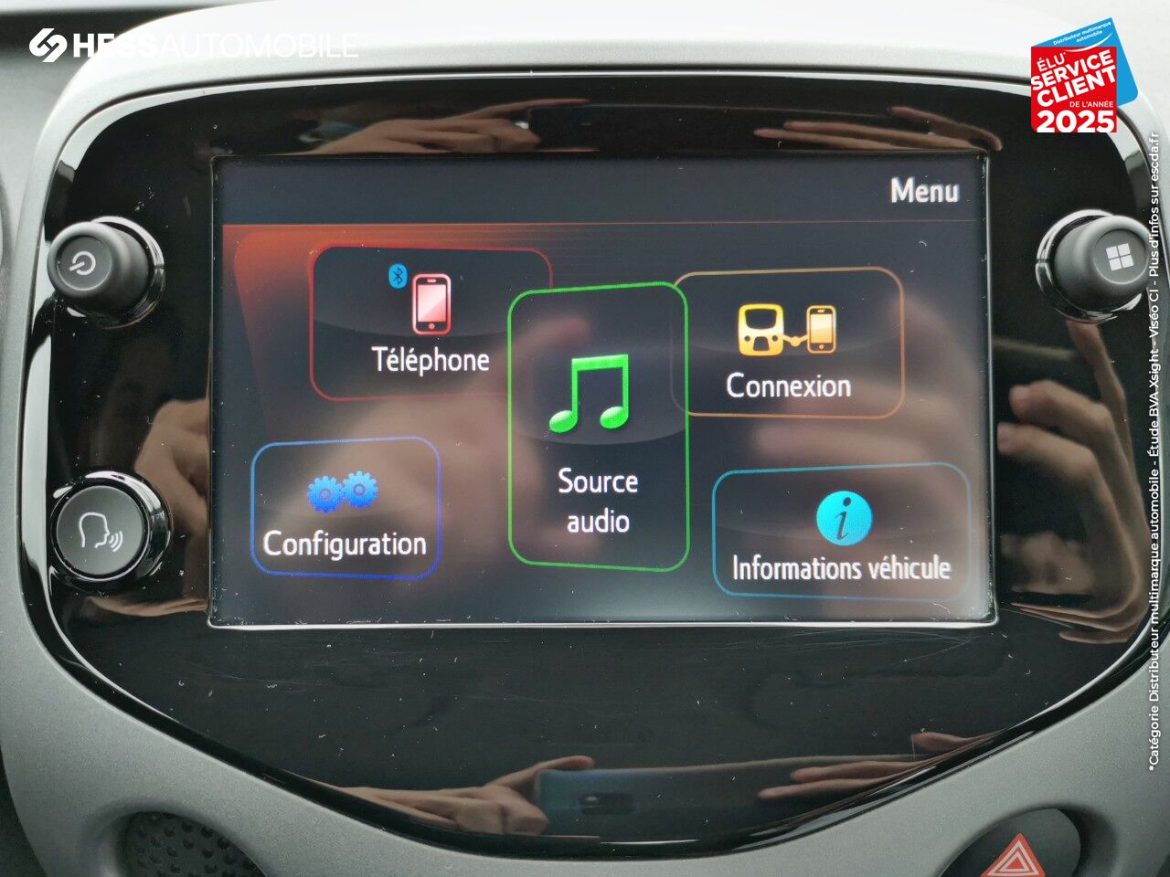 Véhicule d'occasion TOYOTA AYGO 1.0 VVT-I 72CH X-PLAY X-APP 5P MC18 CAMERA chez Toyota Belfort