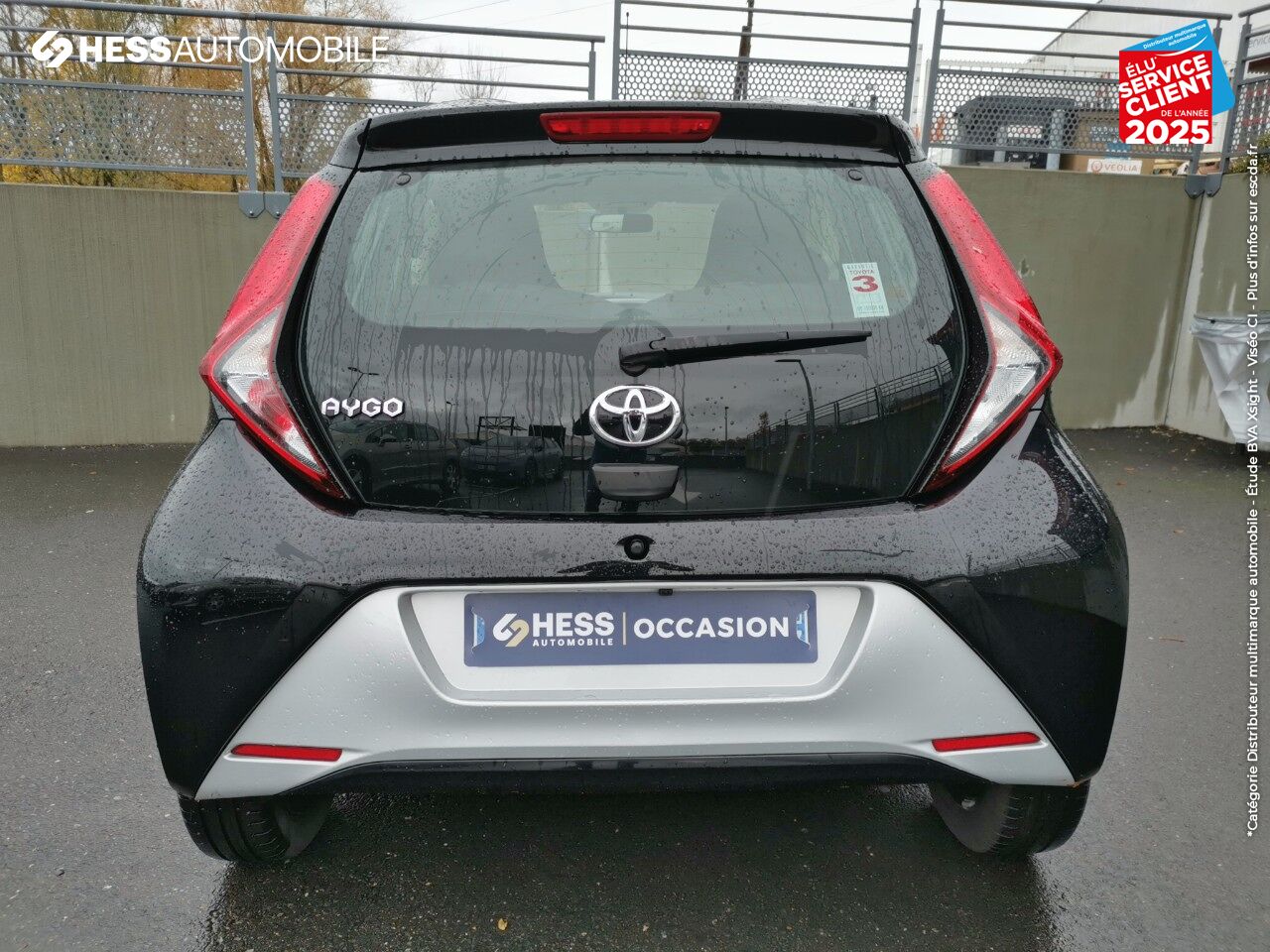 Véhicule d'occasion TOYOTA AYGO 1.0 VVT-I 72CH X-PLAY X-APP 5P MC18 CAMERA chez Toyota Belfort