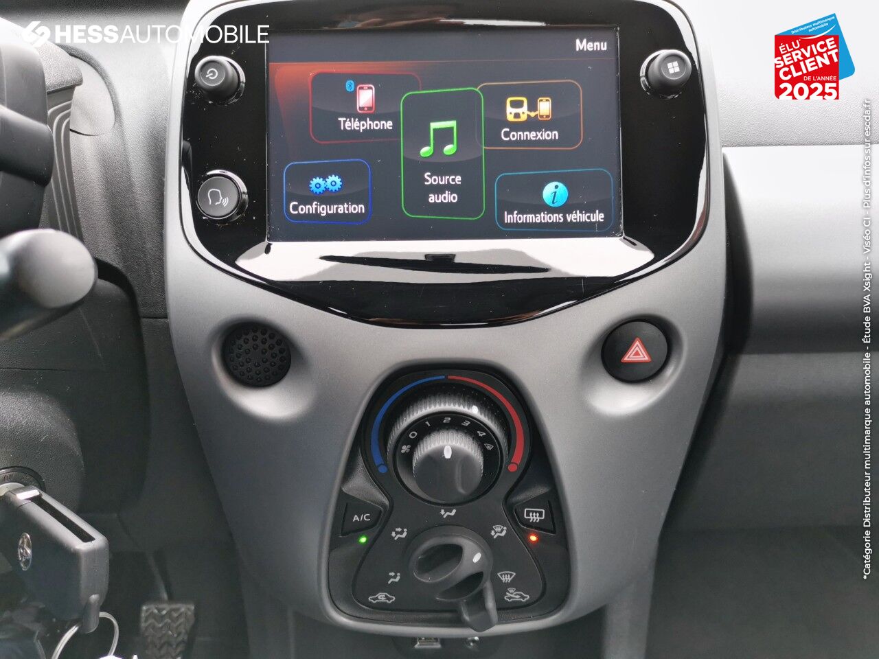 Véhicule d'occasion TOYOTA AYGO 1.0 VVT-I 72CH X-PLAY X-APP 5P MC18 CAMERA chez Toyota Belfort