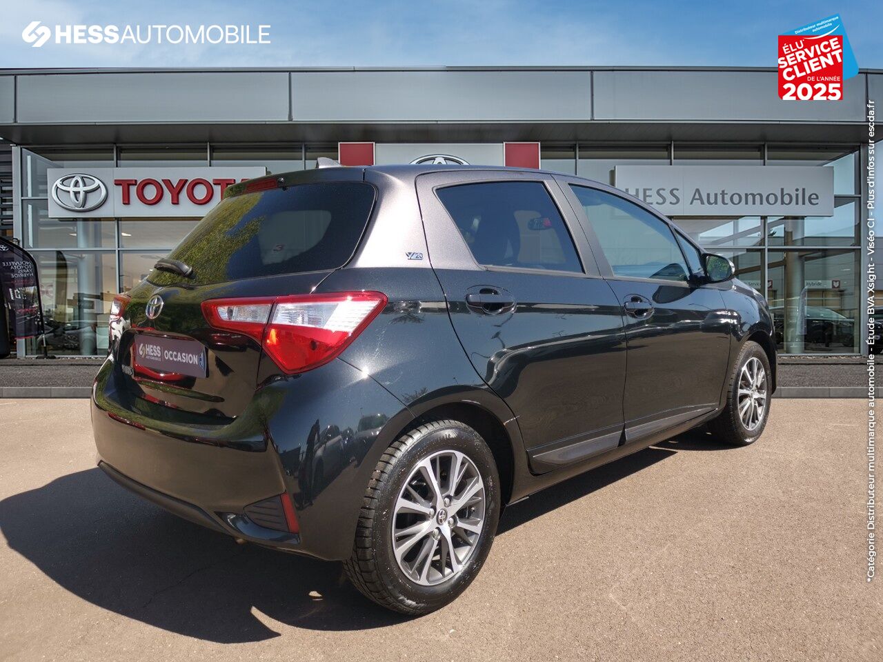 Véhicule d'occasion TOYOTA YARIS 70 VVT-I DESIGN Y20 5P MY19 chez Toyota Belfort