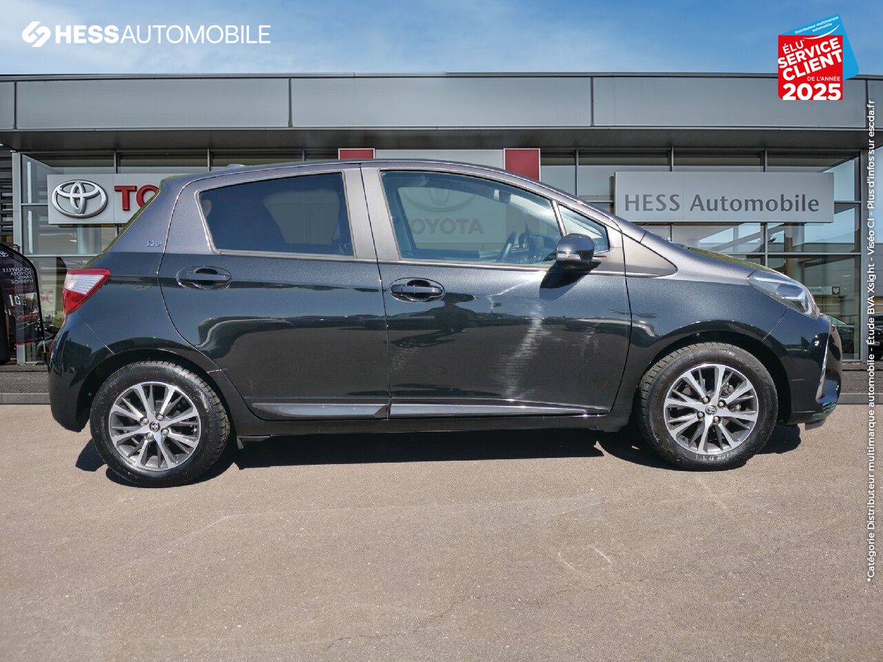 Véhicule d'occasion TOYOTA YARIS 70 VVT-I DESIGN Y20 5P MY19 chez Toyota Belfort