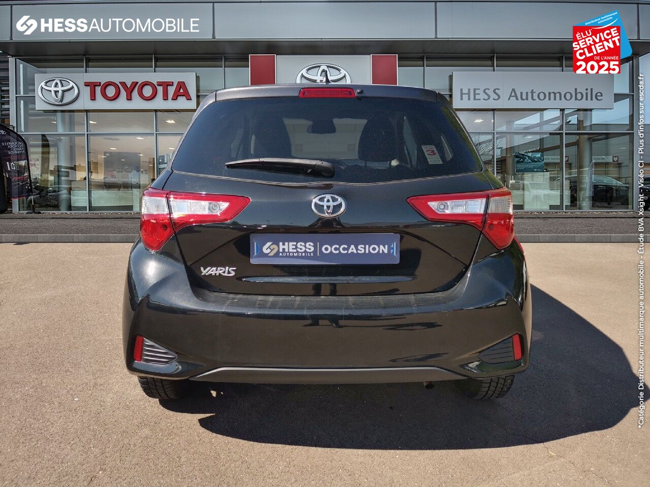 Véhicule d'occasion TOYOTA YARIS 70 VVT-I DESIGN Y20 5P MY19 chez Toyota Belfort