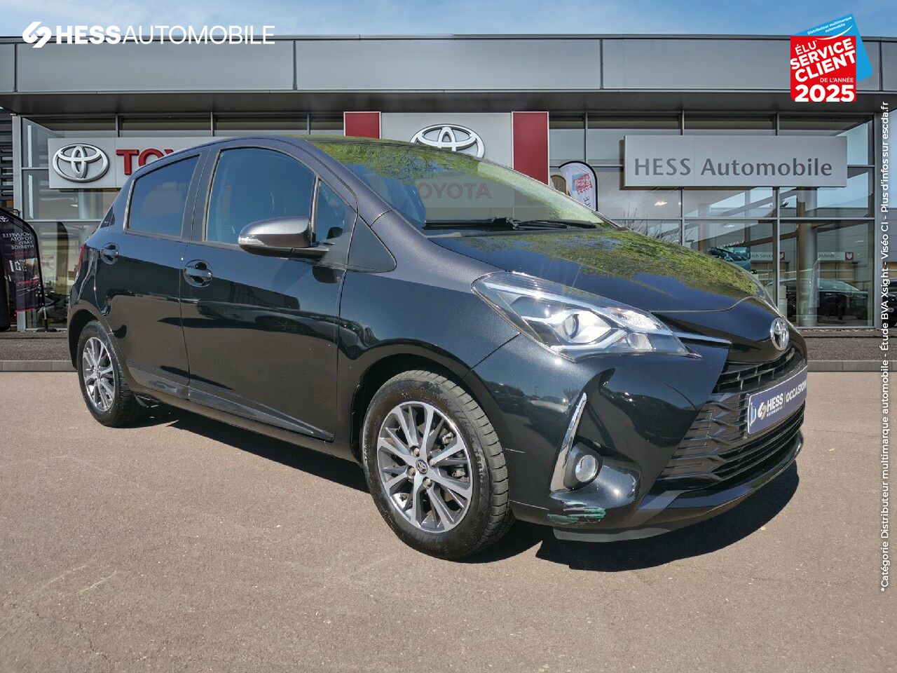 Véhicule d'occasion TOYOTA YARIS 70 VVT-I DESIGN Y20 5P MY19 chez Toyota Belfort