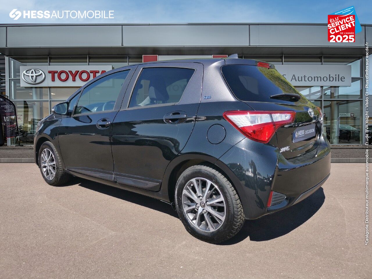 Véhicule d'occasion TOYOTA YARIS 70 VVT-I DESIGN Y20 5P MY19 chez Toyota Belfort