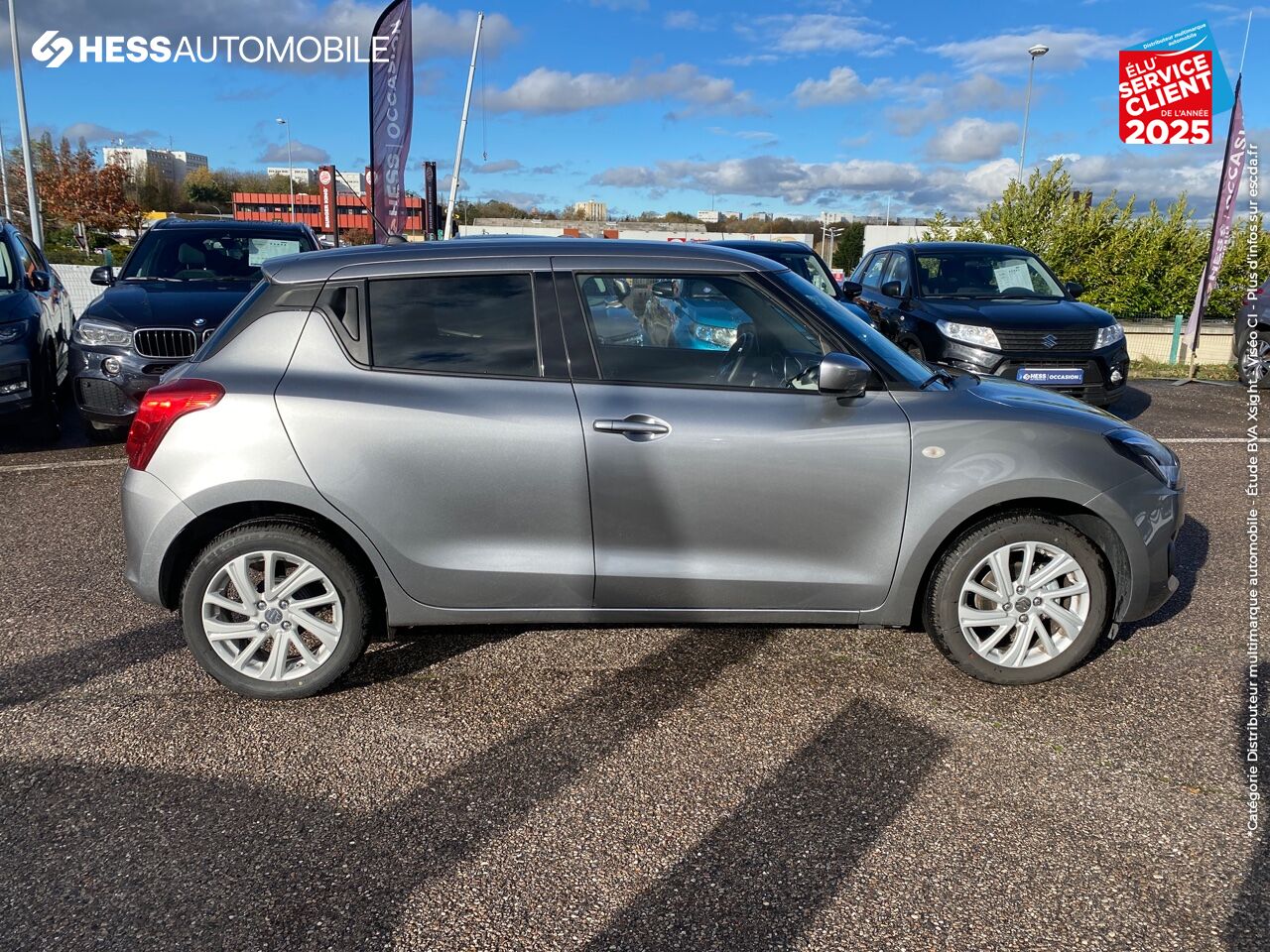 Véhicule d'occasion SUZUKI SWIFT 1.2 DUALJET HYBRID 83CH PRIVILEGE chez Suzuki Nancy