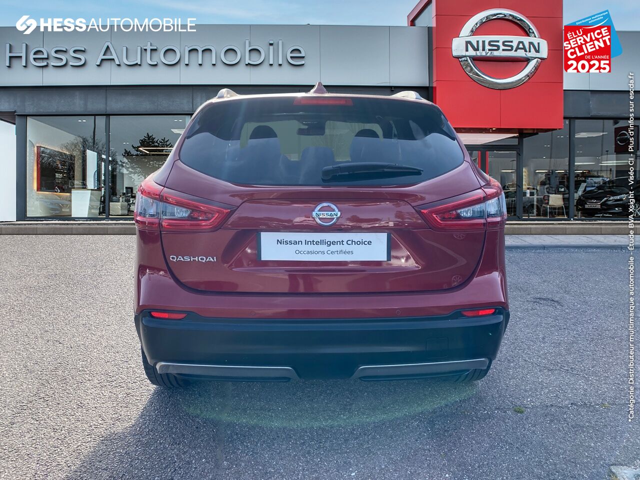 Véhicule d'occasion NISSAN QASHQAI 1.6 DCI 130CH TEKNA SIEGE CHAIF GPS CAM360 PARK ASSIST chez Nissan Nancy