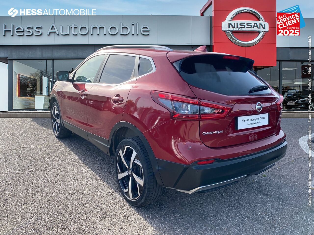 Véhicule d'occasion NISSAN QASHQAI 1.6 DCI 130CH TEKNA SIEGE CHAIF GPS CAM360 PARK ASSIST chez Nissan Nancy