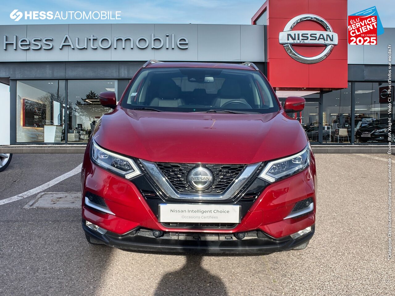 Véhicule d'occasion NISSAN QASHQAI 1.6 DCI 130CH TEKNA SIEGE CHAIF GPS CAM360 PARK ASSIST chez Nissan Nancy