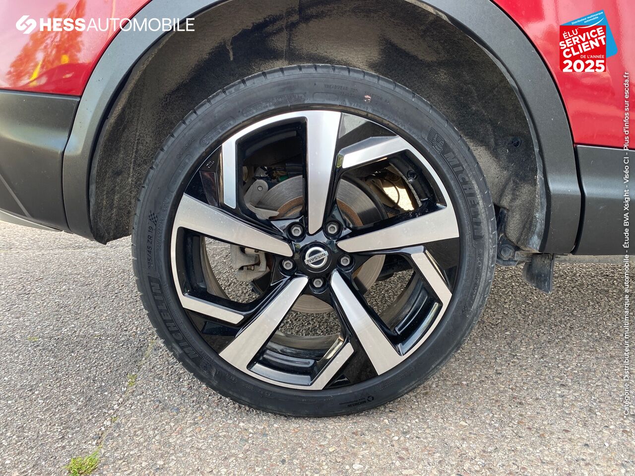 Véhicule d'occasion NISSAN QASHQAI 1.6 DCI 130CH TEKNA SIEGE CHAIF GPS CAM360 PARK ASSIST chez Nissan Nancy