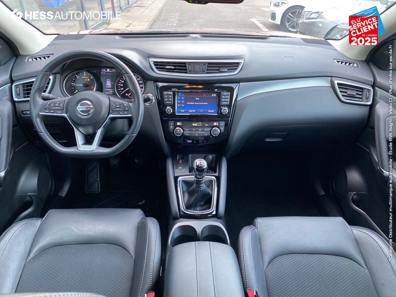 Véhicule d'occasion NISSAN QASHQAI 1.6 DCI 130CH TEKNA SIEGE CHAIF GPS CAM360 PARK ASSIST chez Nissan Nancy