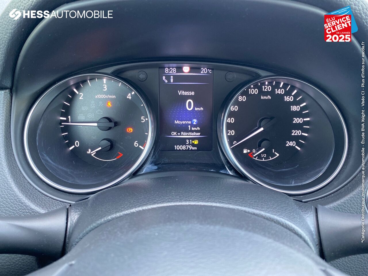 Véhicule d'occasion NISSAN QASHQAI 1.6 DCI 130CH TEKNA SIEGE CHAIF GPS CAM360 PARK ASSIST chez Nissan Nancy