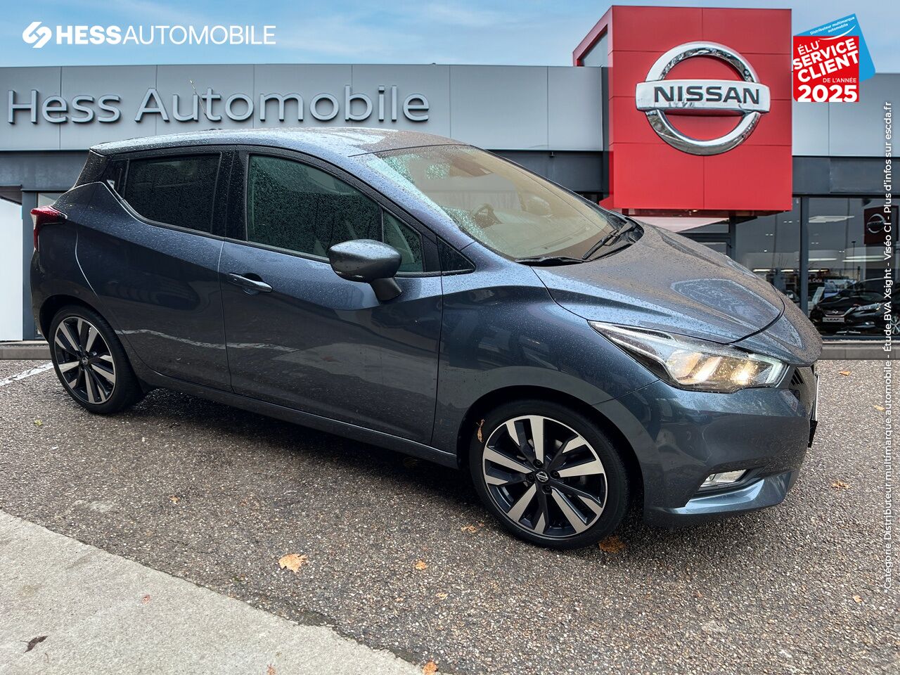 Véhicule d'occasion NISSAN MICRA 1.0 IG-T 100CH TEKNA 2018 CAMERA GPS chez Nissan Metz