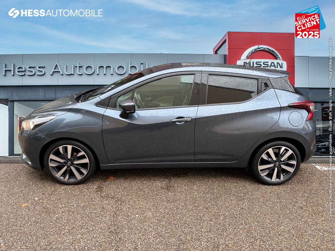 Véhicule d'occasion NISSAN MICRA 1.0 IG-T 100CH TEKNA 2018 CAMERA GPS chez Nissan Metz