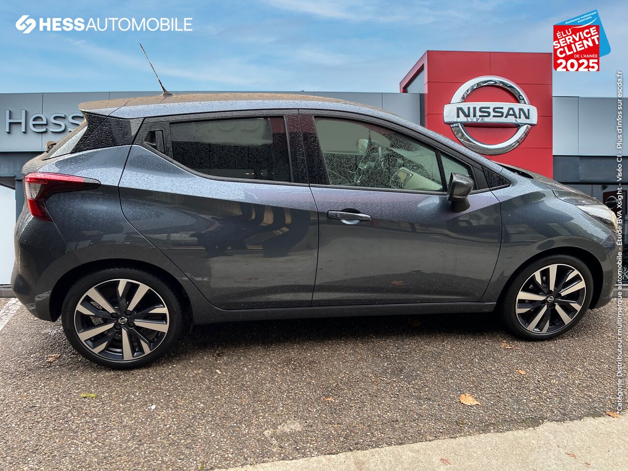 Véhicule d'occasion NISSAN MICRA 1.0 IG-T 100CH TEKNA 2018 CAMERA GPS chez Nissan Metz