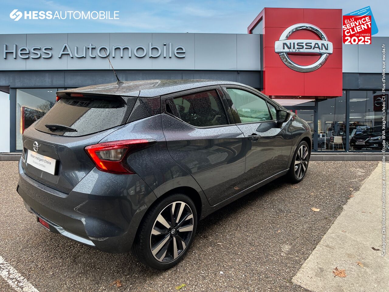 Véhicule d'occasion NISSAN MICRA 1.0 IG-T 100CH TEKNA 2018 CAMERA GPS chez Nissan Metz
