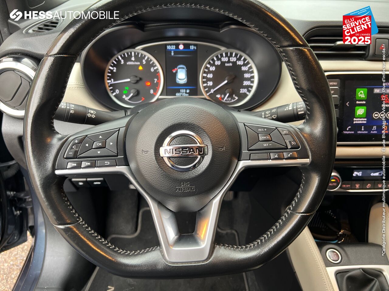 Véhicule d'occasion NISSAN MICRA 1.0 IG-T 100CH TEKNA 2018 CAMERA GPS chez Nissan Metz