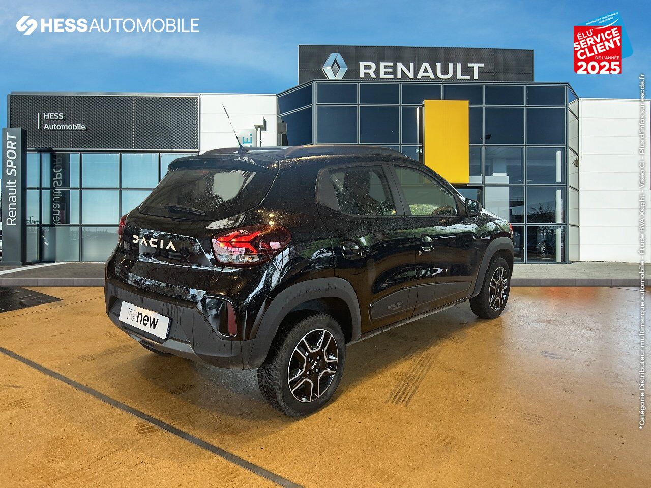 Véhicule d'occasion DACIA SPRING 45CH EXPRESSION SIEGES CUIR GPS CAMERA chez Hyundai Epernay