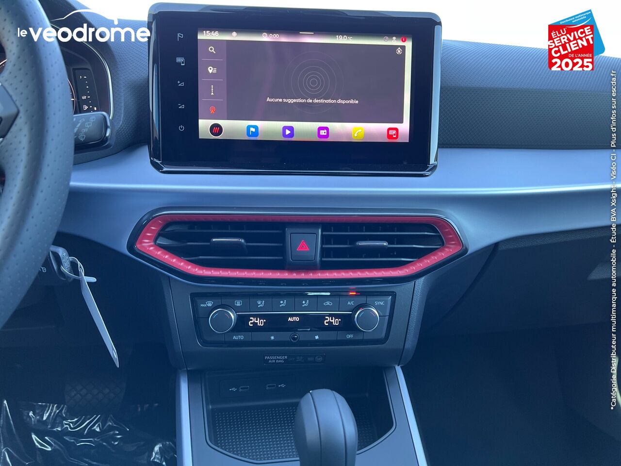 Véhicule d'occasion SEAT ARONA 1.0 TSI 110CH FR DSG7 CAMERA GPS chez Le Veodrome