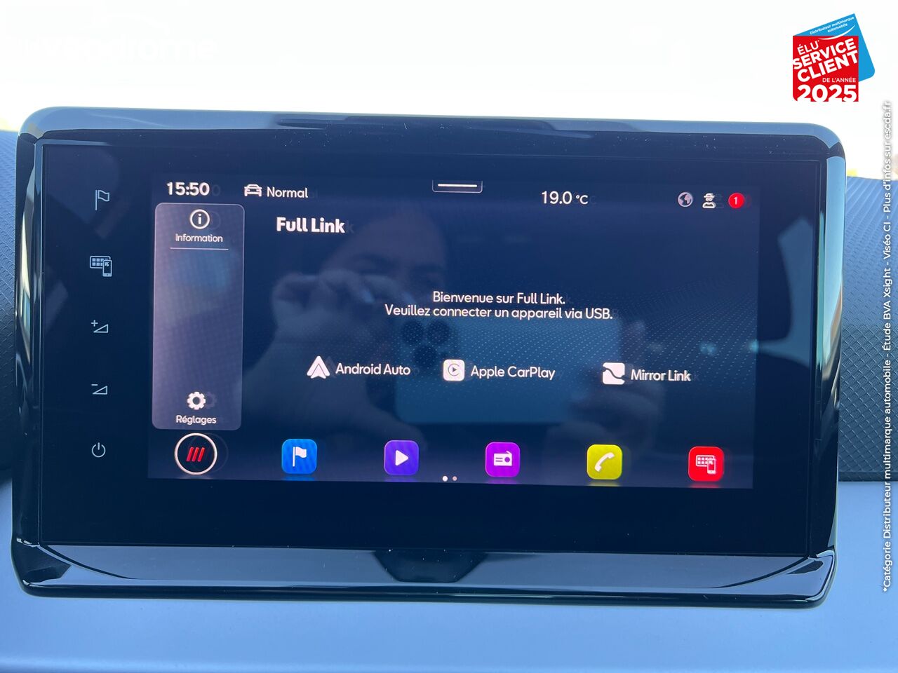 Véhicule d'occasion SEAT ARONA 1.0 TSI 110CH FR DSG7 CAMERA GPS chez Le Veodrome