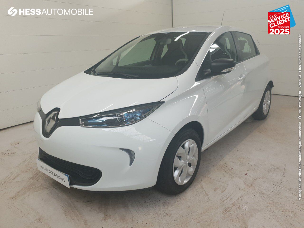 Véhicule d'occasion RENAULT ZOE LIFE CHARGE NORMALE R90 MY19 chez Renault Saint-Louis