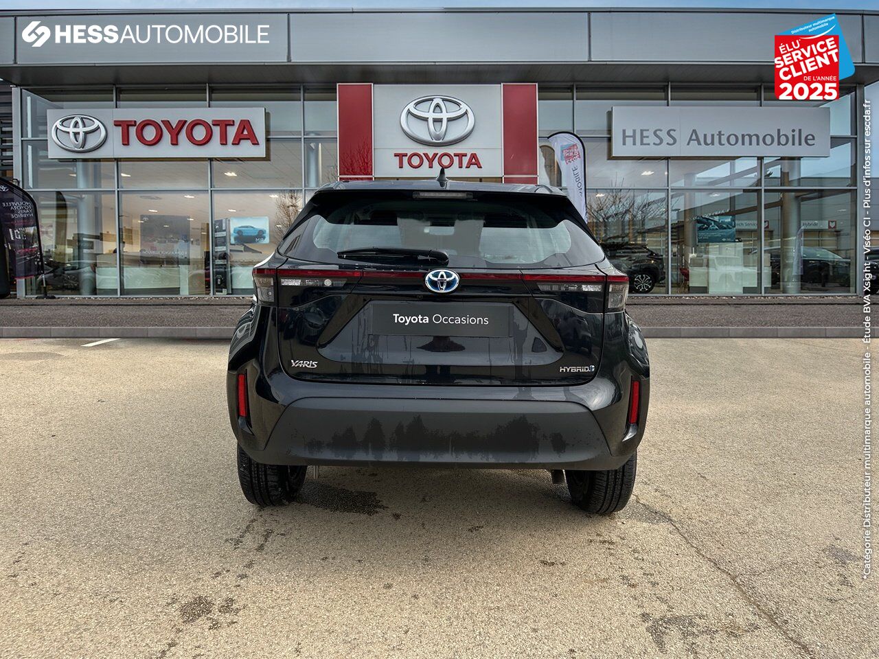 Véhicule d'occasion TOYOTA YARIS CROSS 116H DYNAMIC MY22 CAMERA chez Toyota Belfort