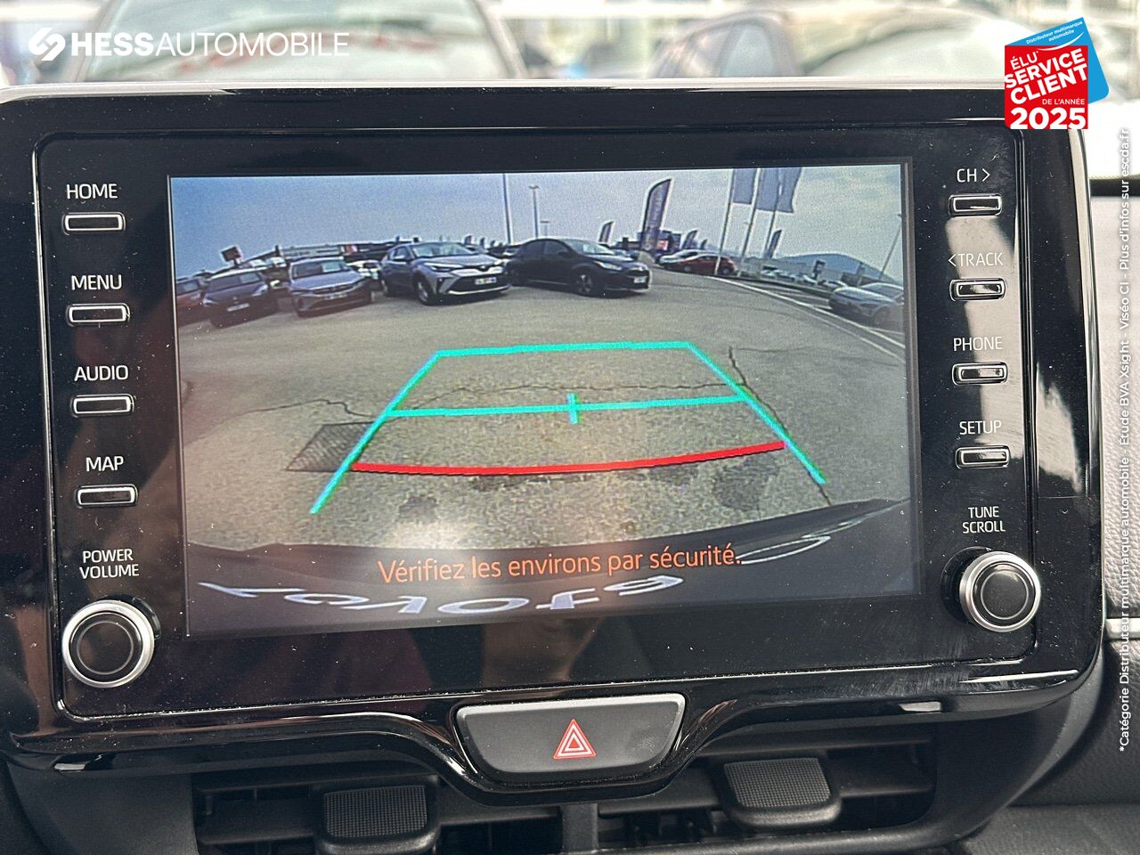 Véhicule d'occasion TOYOTA YARIS CROSS 116H DYNAMIC MY22 CAMERA chez Toyota Belfort