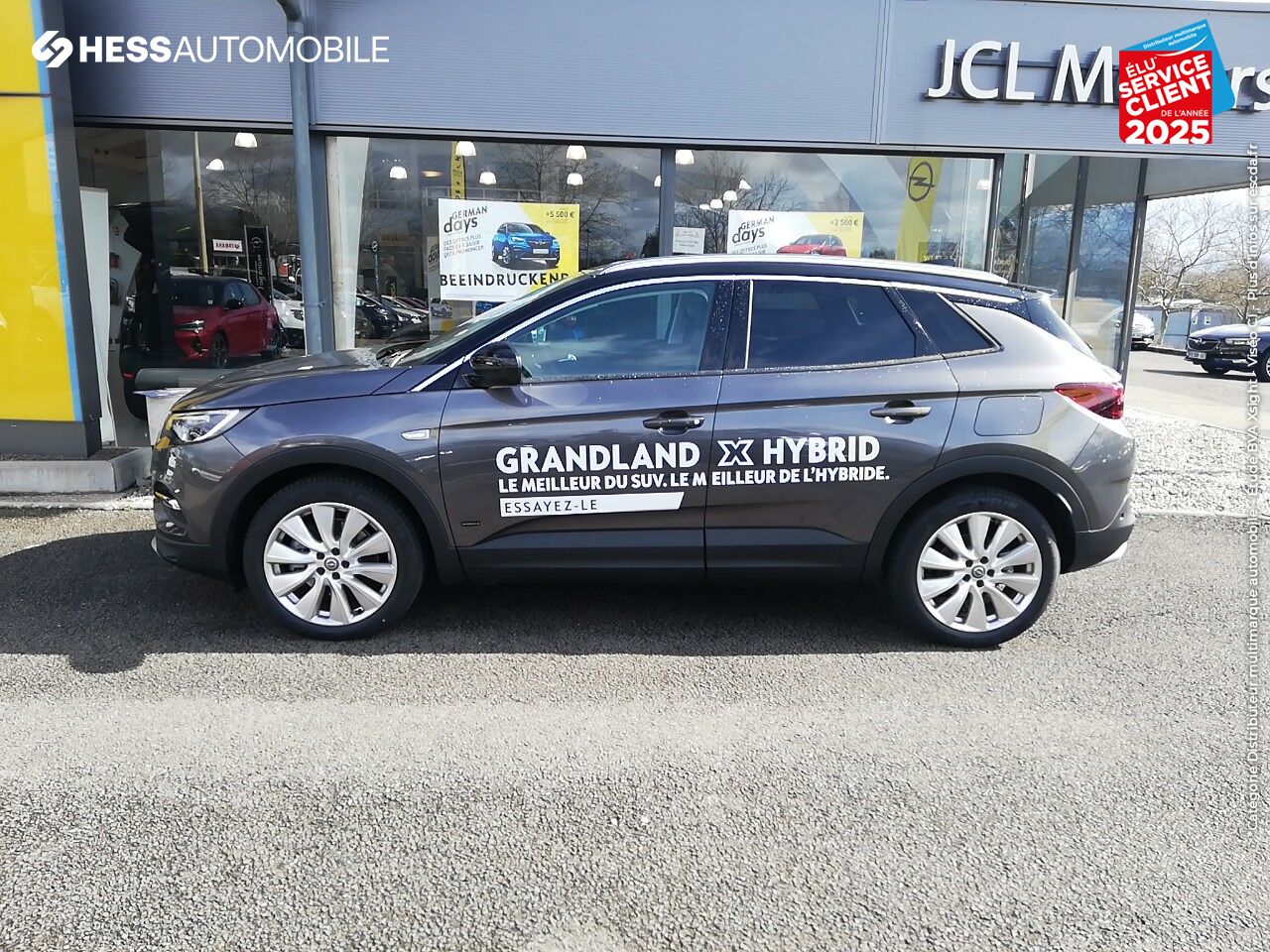 Véhicule d'occasion OPEL GRANDLAND X HYBRID4 300CH ULTIMATE GPS CAMERA RADAR AV/AR SIEGES CHAUF LED chez Opel Belfort