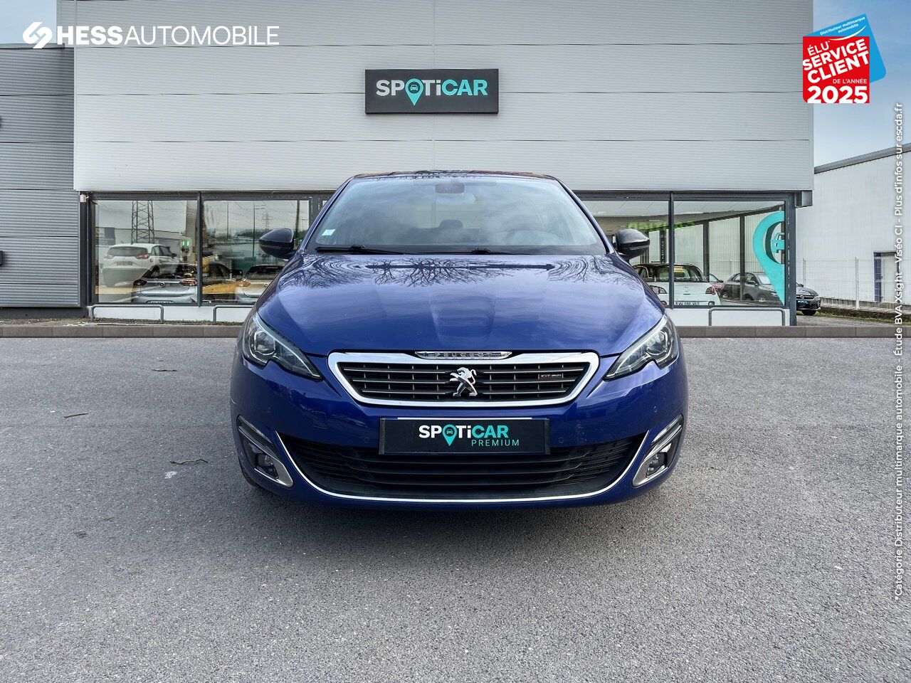 Véhicule d'occasion PEUGEOT 308 1.2 PURETECH 130CH SS GT LINE EAT6 chez Dacia Mulhouse