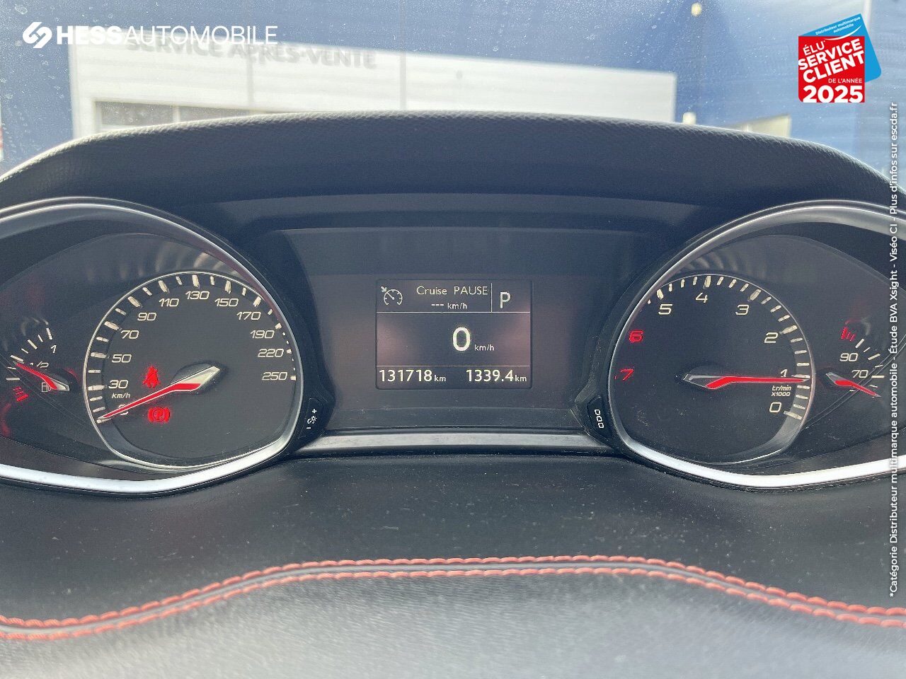 Véhicule d'occasion PEUGEOT 308 1.2 PURETECH 130CH SS GT LINE EAT6 chez Dacia Mulhouse