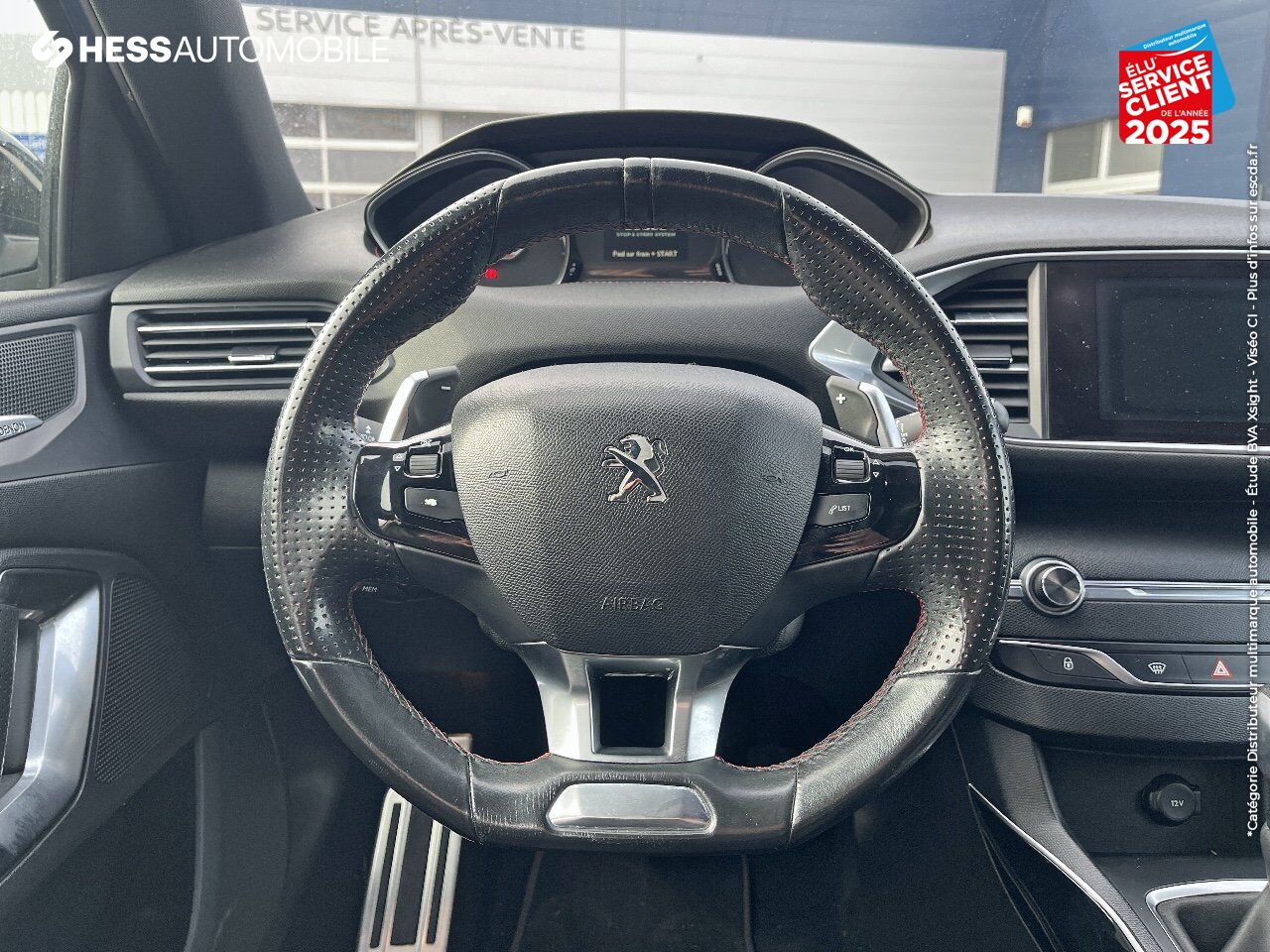 Véhicule d'occasion PEUGEOT 308 1.2 PURETECH 130CH SS GT LINE EAT6 chez Dacia Mulhouse