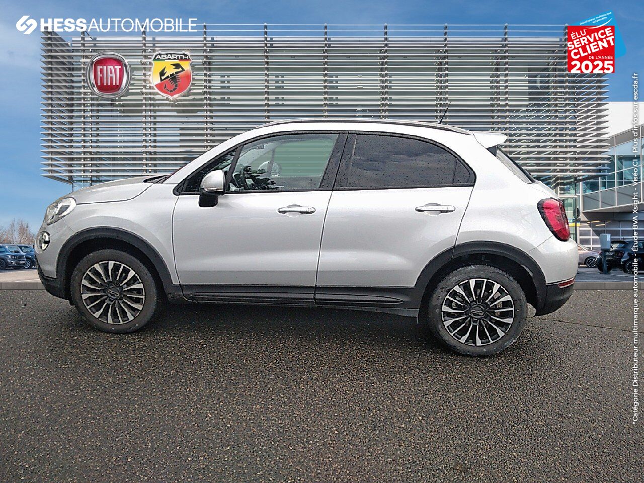 Véhicule d'occasion FIAT 500X 1.0 FIREFLY TURBO T3 120CH CROSS GPS CAMERA chez Peugeot Reims