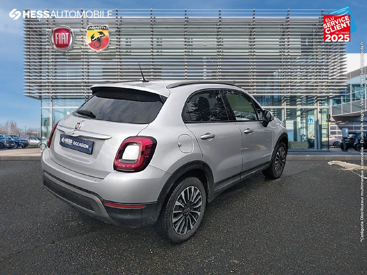 Véhicule d'occasion FIAT 500X 1.0 FIREFLY TURBO T3 120CH CROSS GPS CAMERA chez Peugeot Reims