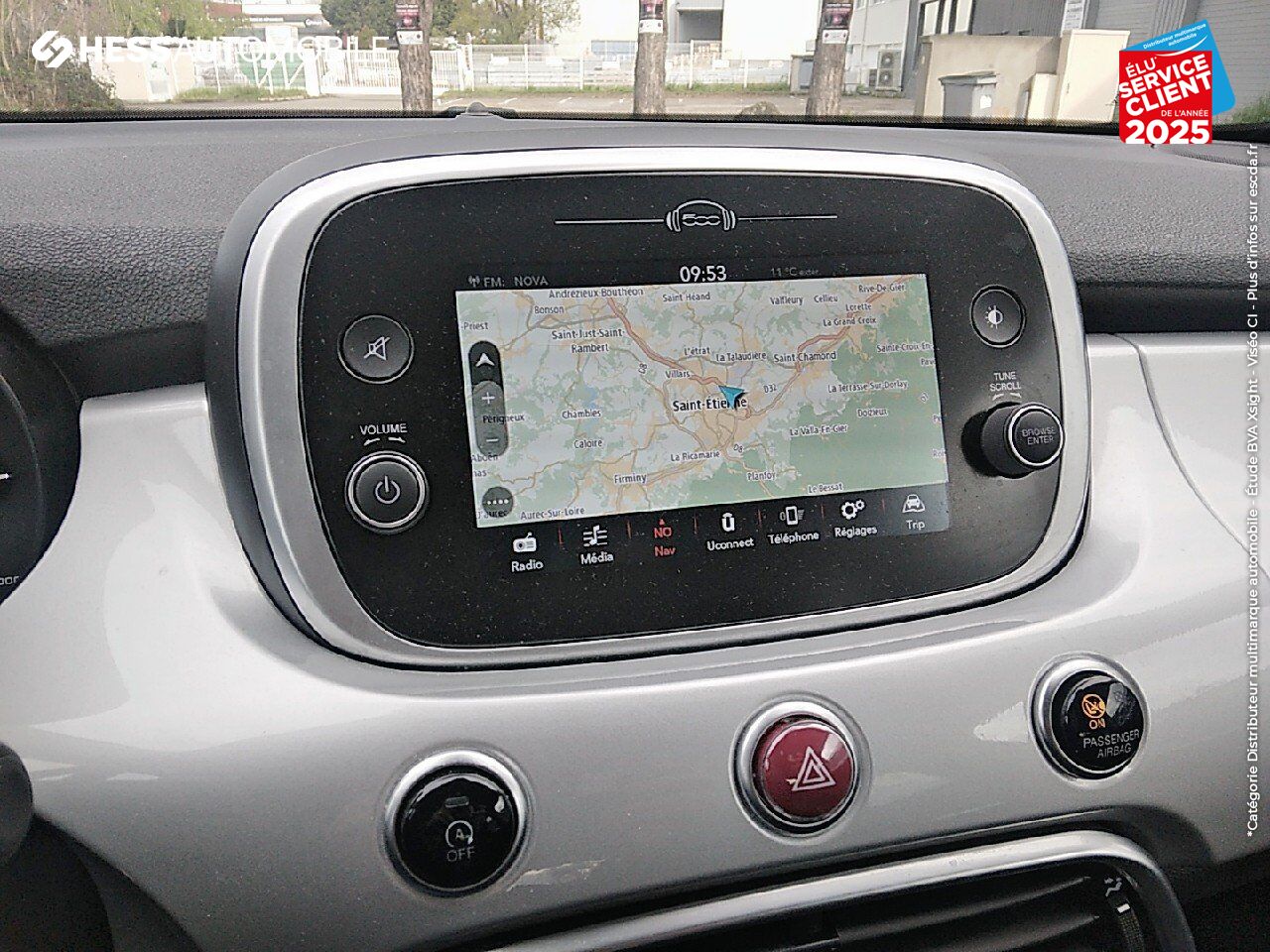 Véhicule d'occasion FIAT 500X 1.0 FIREFLY TURBO T3 120CH CROSS GPS CAMERA chez Peugeot Reims