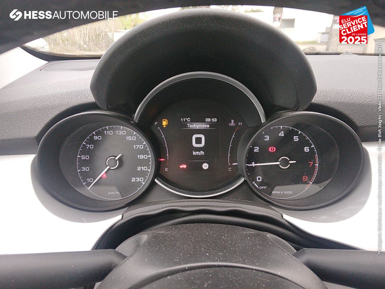 Véhicule d'occasion FIAT 500X 1.0 FIREFLY TURBO T3 120CH CROSS GPS CAMERA chez Peugeot Reims