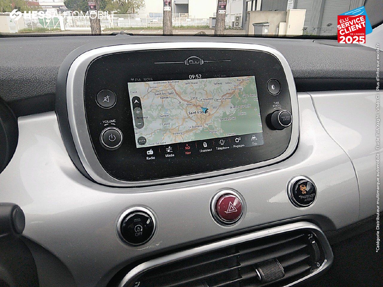 Véhicule d'occasion FIAT 500X 1.0 FIREFLY TURBO T3 120CH CROSS GPS CAMERA chez Peugeot Reims