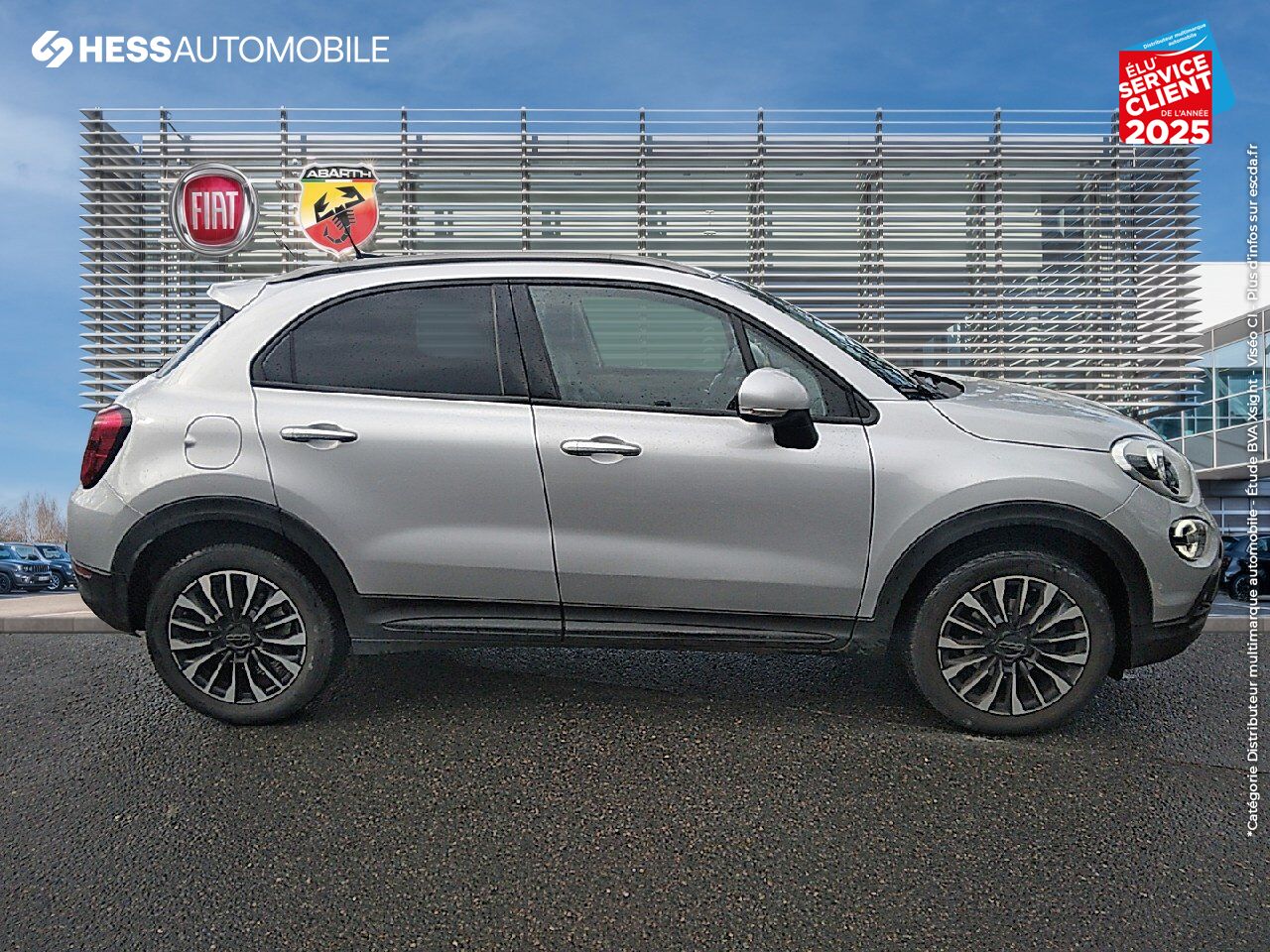 Véhicule d'occasion FIAT 500X 1.0 FIREFLY TURBO T3 120CH CROSS GPS CAMERA chez Peugeot Reims