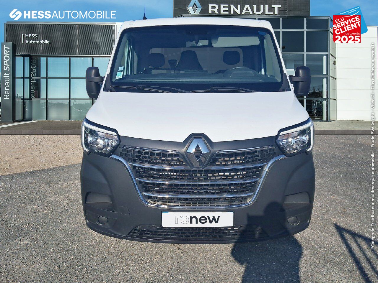 Véhicule d'occasion RENAULT MASTER BENNE RJ3500 L2 PORTE A FAUX COURT 2.3 BLUE DCI 130CH EUROVI chez Renault Sélestat