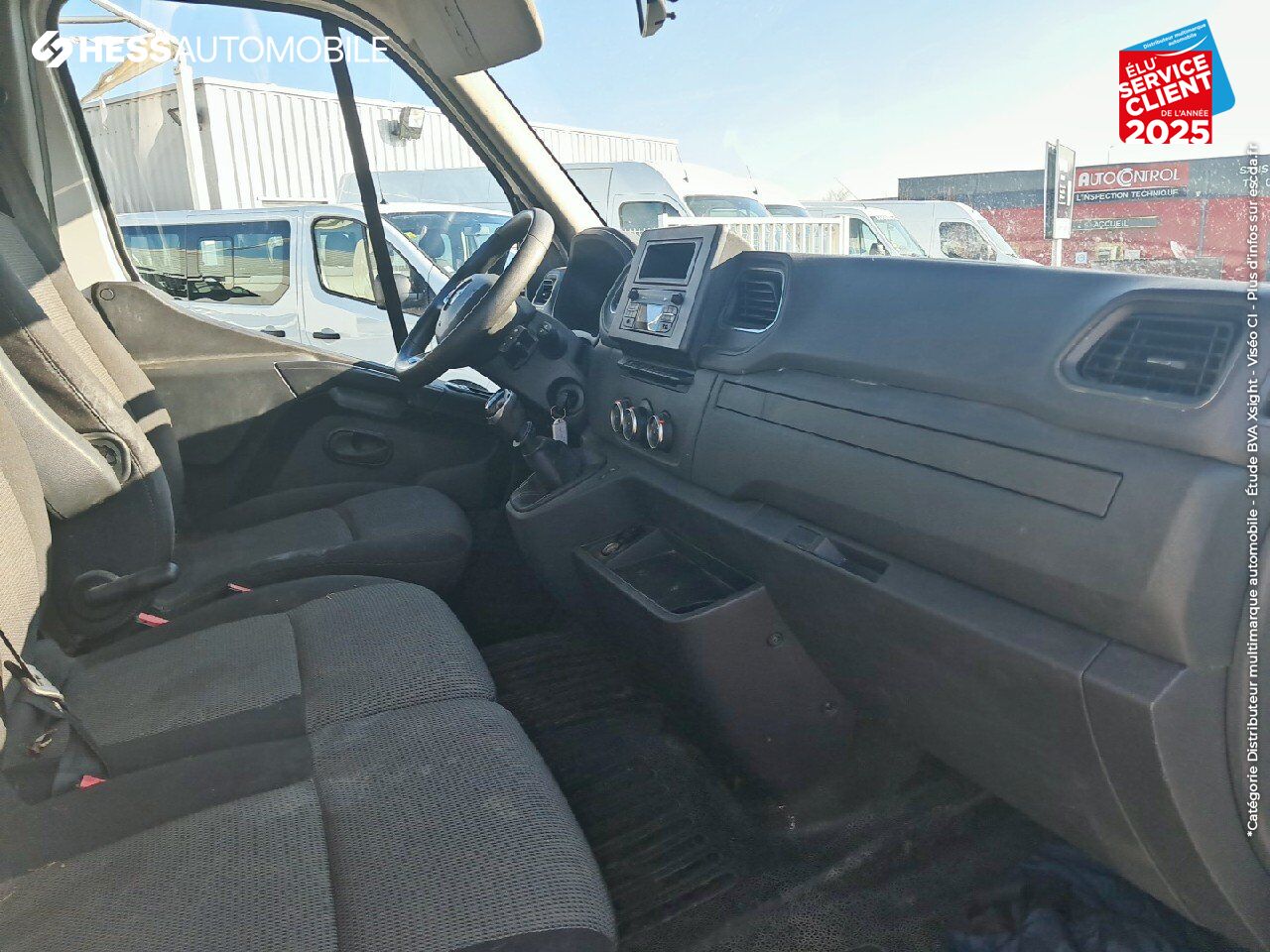 Véhicule d'occasion RENAULT MASTER BENNE RJ3500 L2 PORTE A FAUX COURT 2.3 BLUE DCI 130CH EUROVI chez Renault Sélestat
