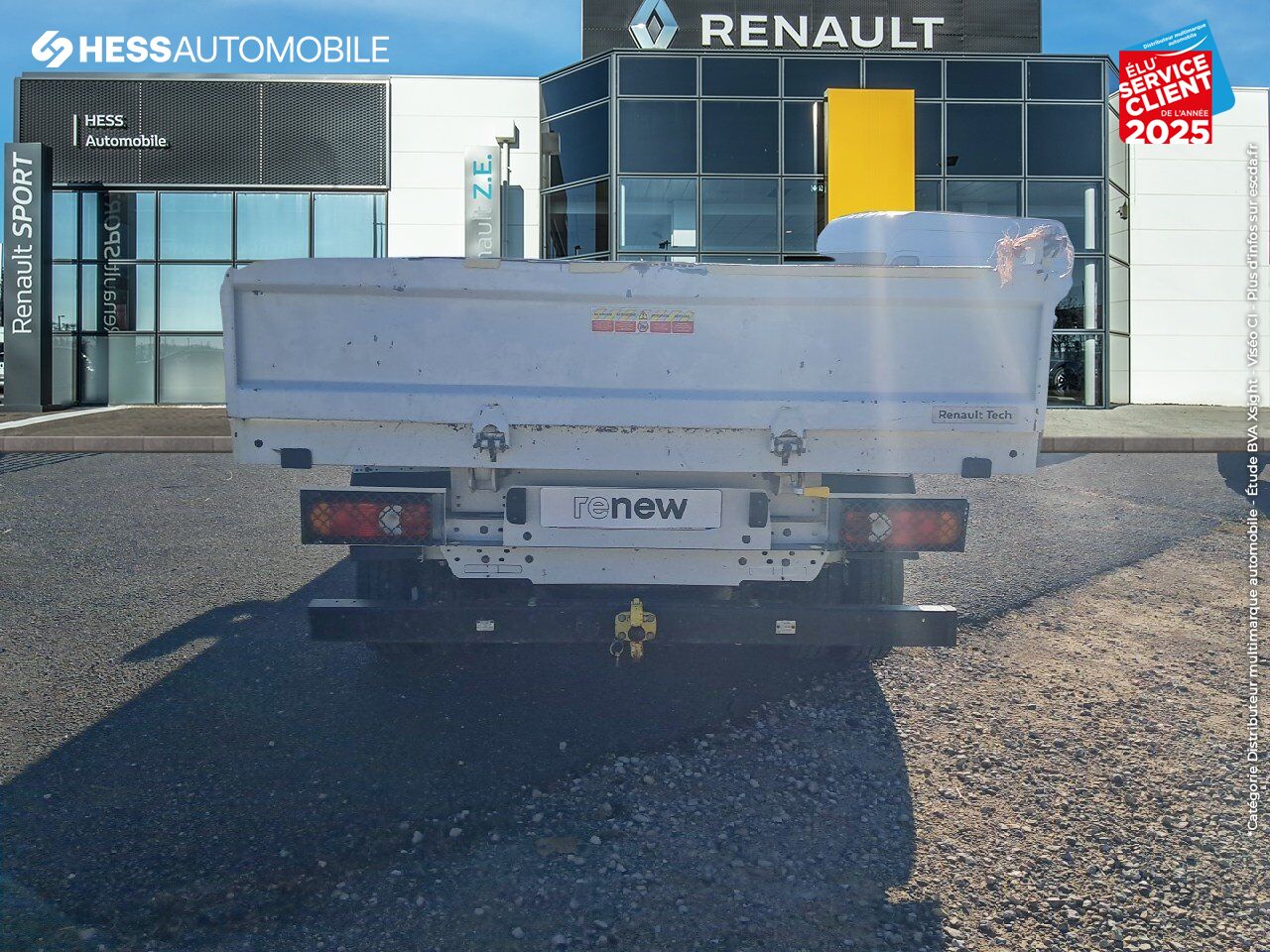 Véhicule d'occasion RENAULT MASTER BENNE RJ3500 L2 PORTE A FAUX COURT 2.3 BLUE DCI 130CH EUROVI chez Renault Sélestat