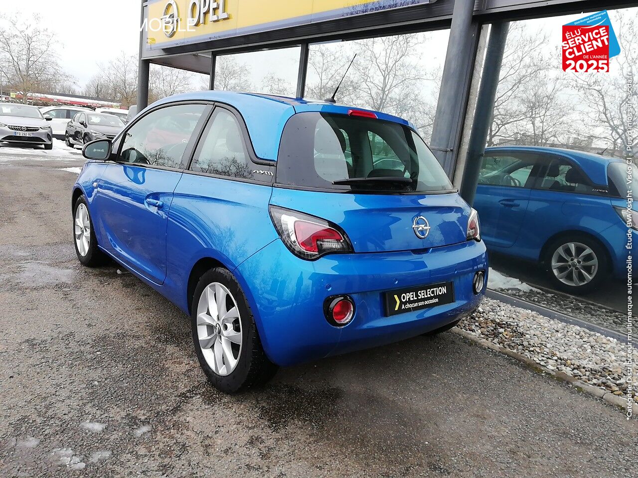 Véhicule d'occasion OPEL ADAM 1.4 TWINPORT 87CH UNLIMITED START/STOP 1ERE MAIN chez Opel Belfort
