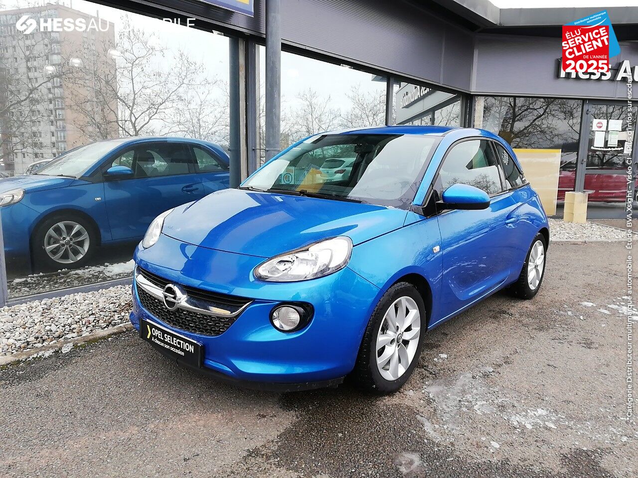 Véhicule d'occasion OPEL ADAM 1.4 TWINPORT 87CH UNLIMITED START/STOP 1ERE MAIN chez Opel Belfort