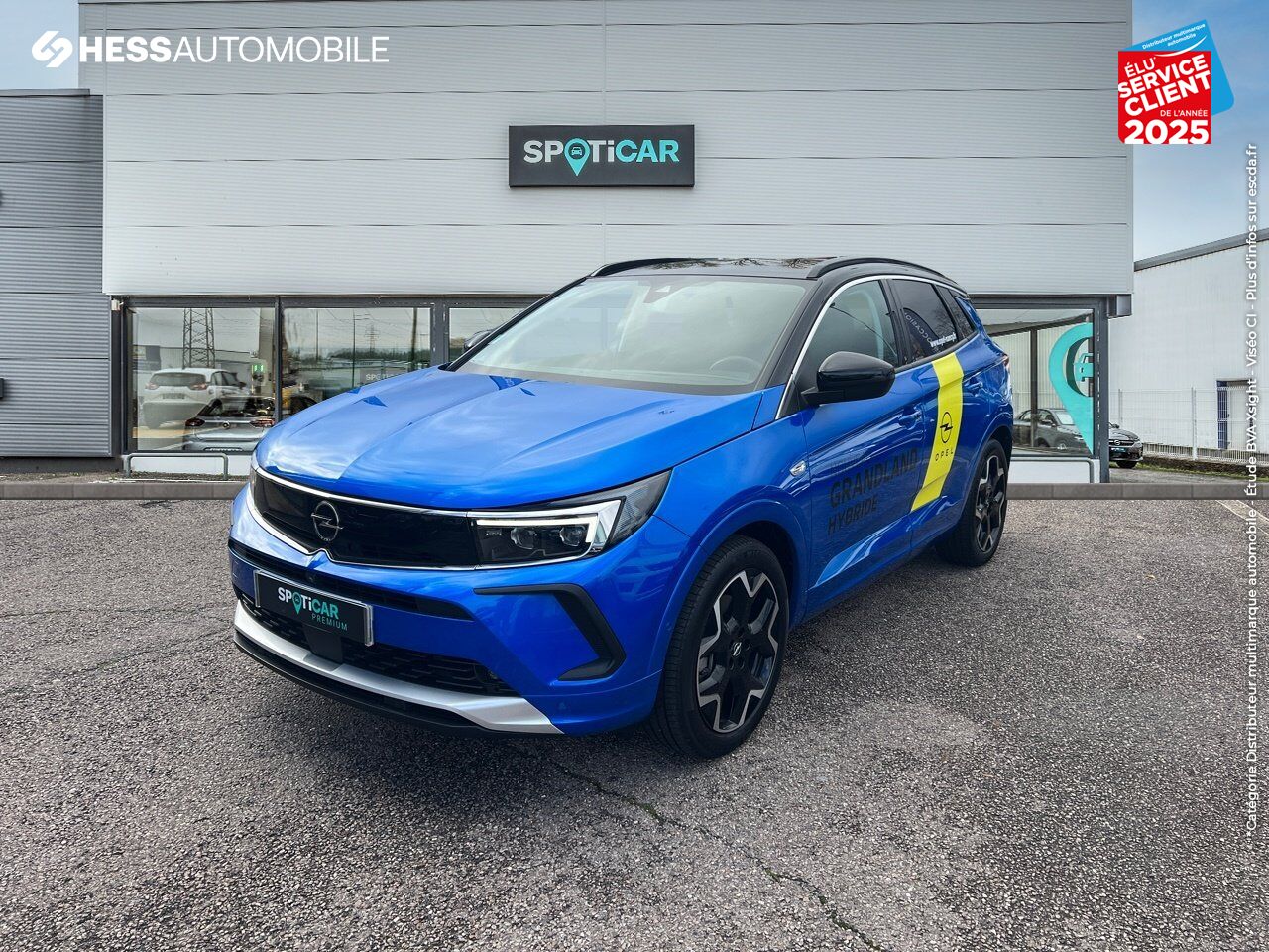 Véhicule d'occasion OPEL GRANDLAND HYBRID4 300CH ULTIMATE chez Opel Belfort