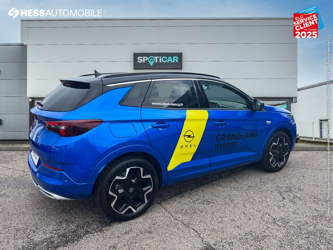 Véhicule d'occasion OPEL GRANDLAND HYBRID4 300CH ULTIMATE chez Opel Belfort