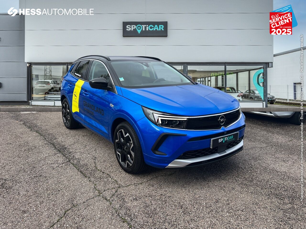 Véhicule d'occasion OPEL GRANDLAND HYBRID4 300CH ULTIMATE chez Opel Belfort