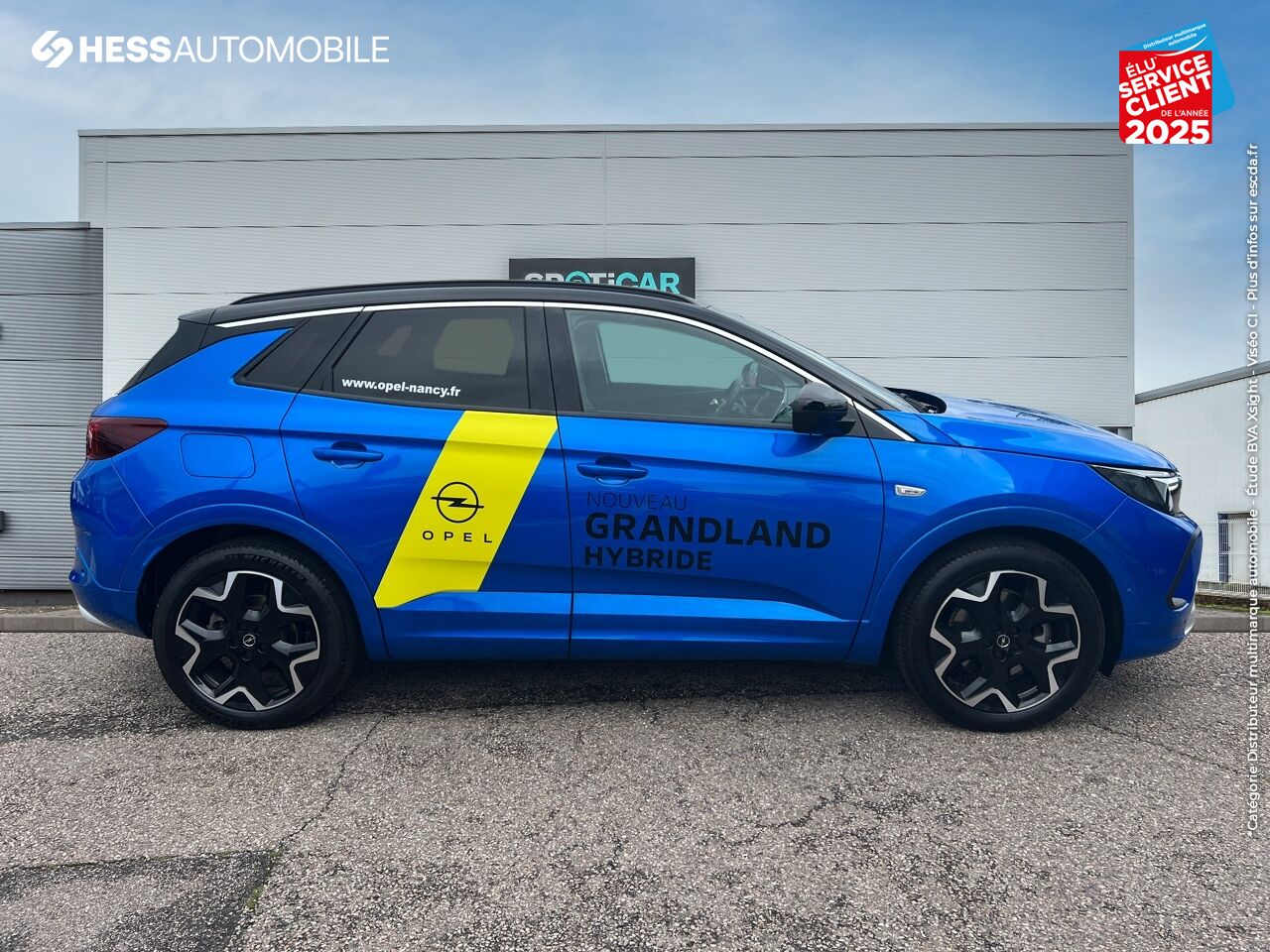 Véhicule d'occasion OPEL GRANDLAND HYBRID4 300CH ULTIMATE chez Opel Belfort